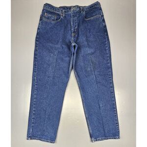 POLO JEANS Co. Ralph Lauren Jeans Mens 36x30. Vintage Y2k Blue‎ Baggy Denim.